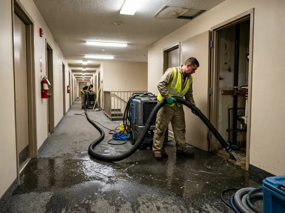 multi-unit-apartment-hallway-f-005 — frequently asked questions, Emergency Burst Pipe Water Extraction & Removal in Firthcli…